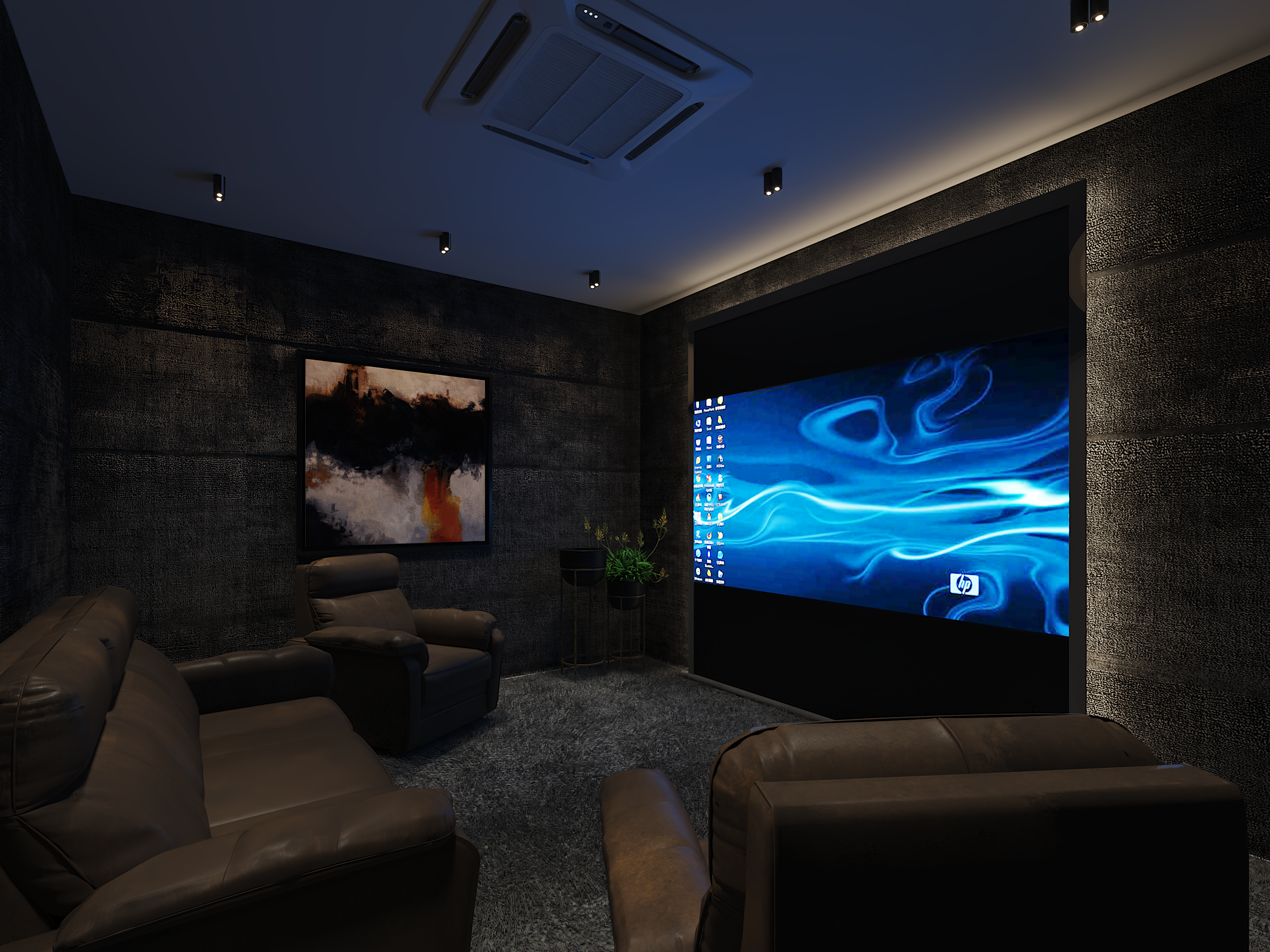 Minimalist Meeting Room